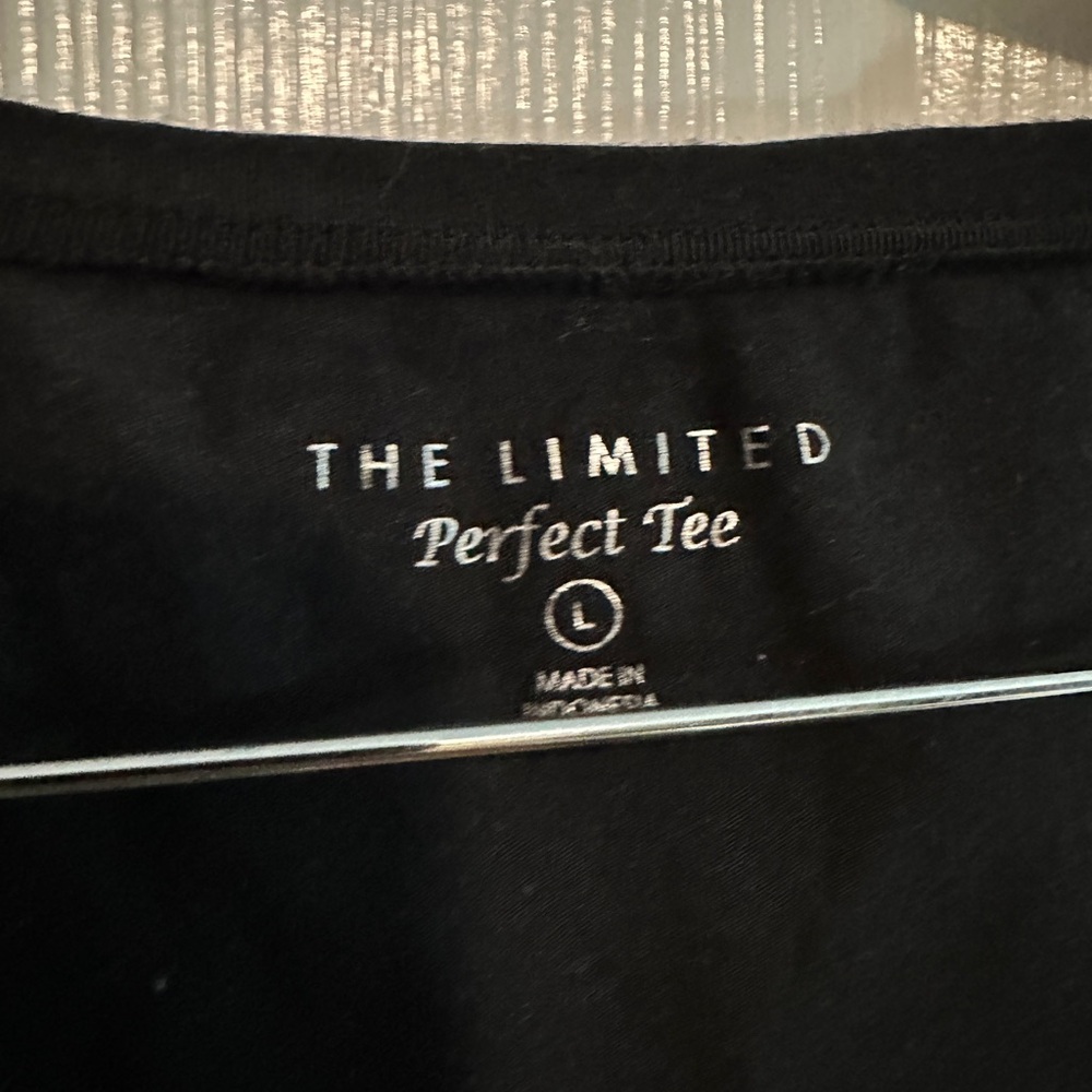 The Limited Perfect Tee Black Size L